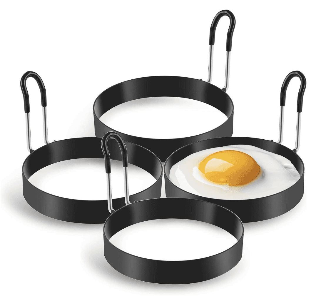 Stainless Steel Egg Rings (4 Pack)