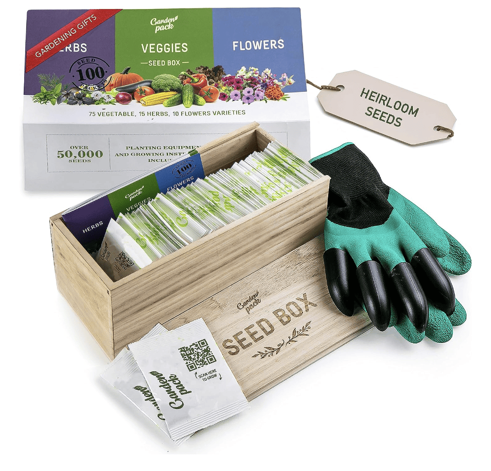 Grow Your Own Garden Kit, 100 Varieties of Seeds