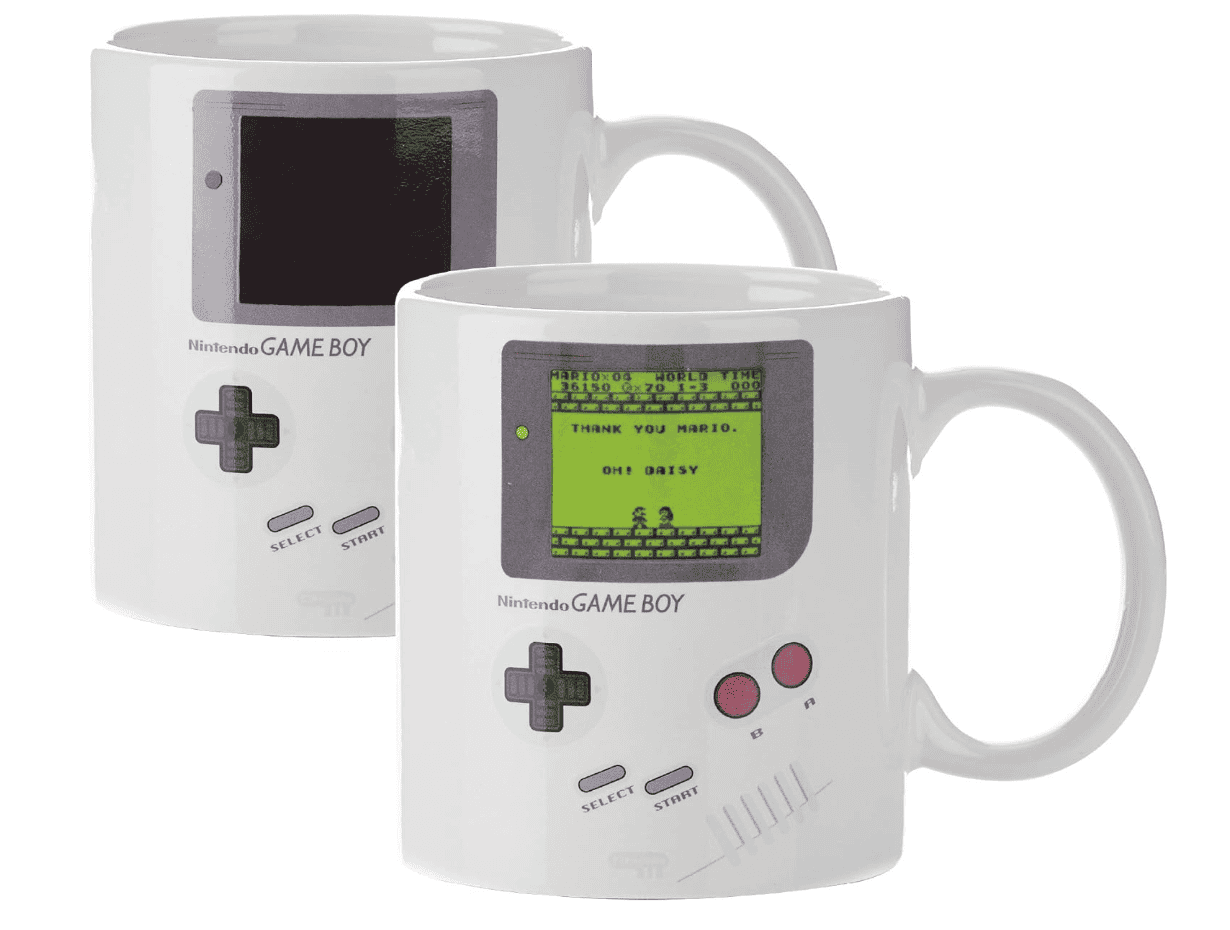 Gameboy Heat Changing Coffee Mug