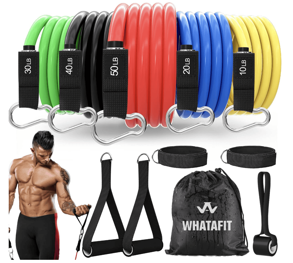 Resistance Bands Set with Door Anchor