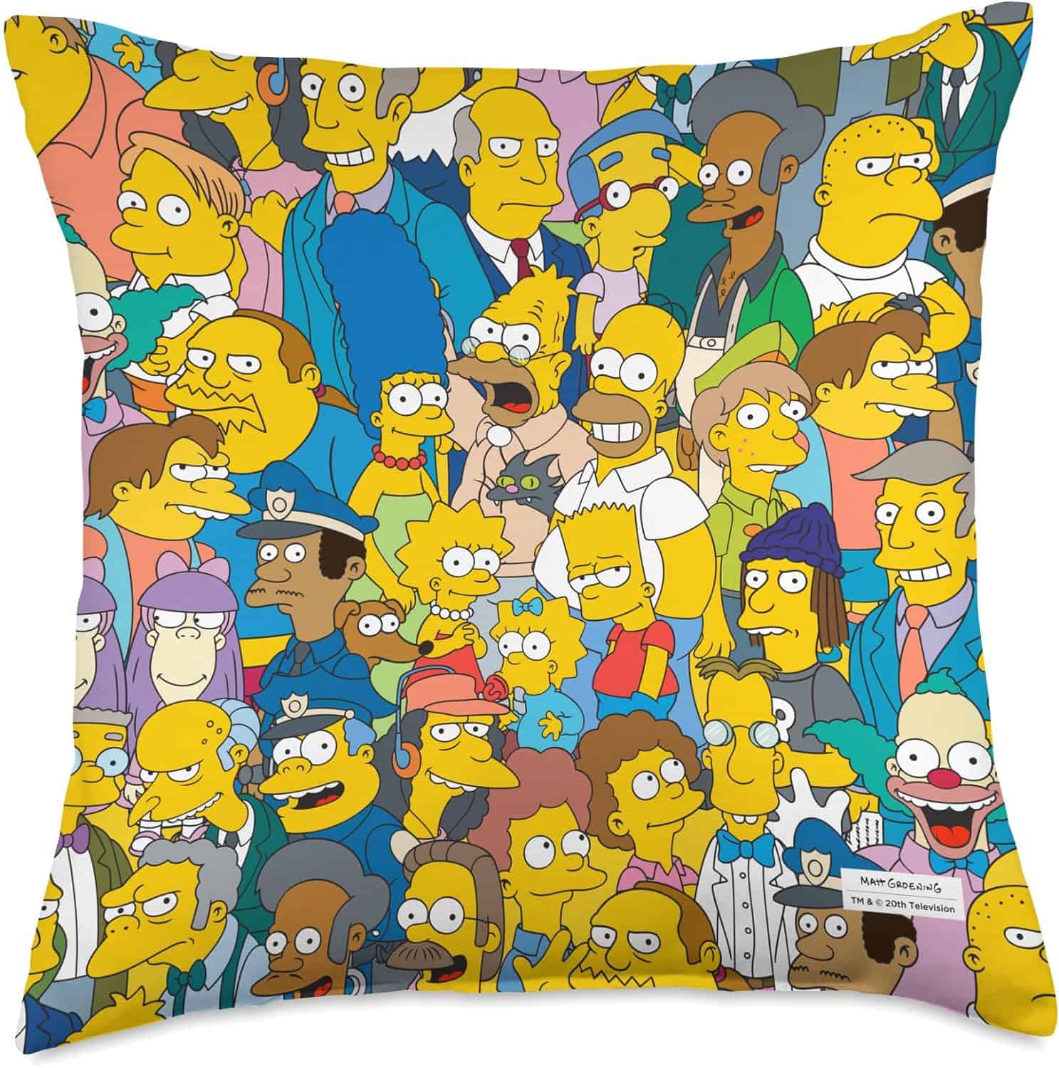The Simpsons Character Pillow