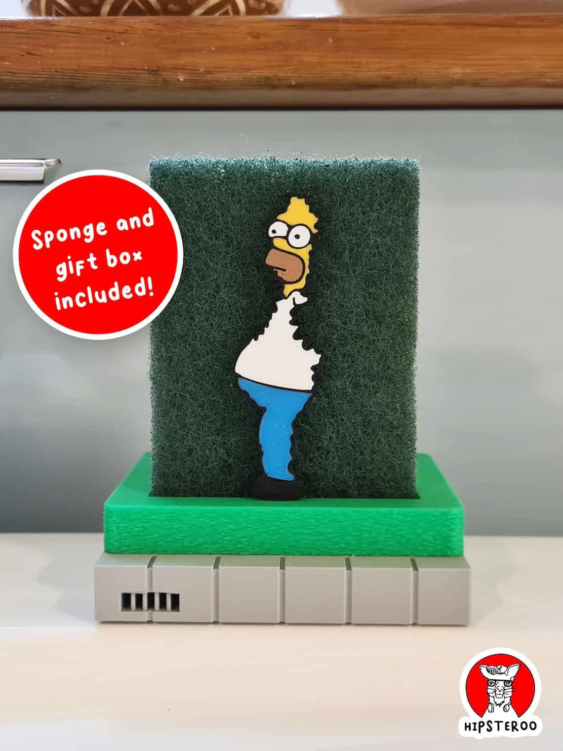 Homer Simpson Sponge Holder