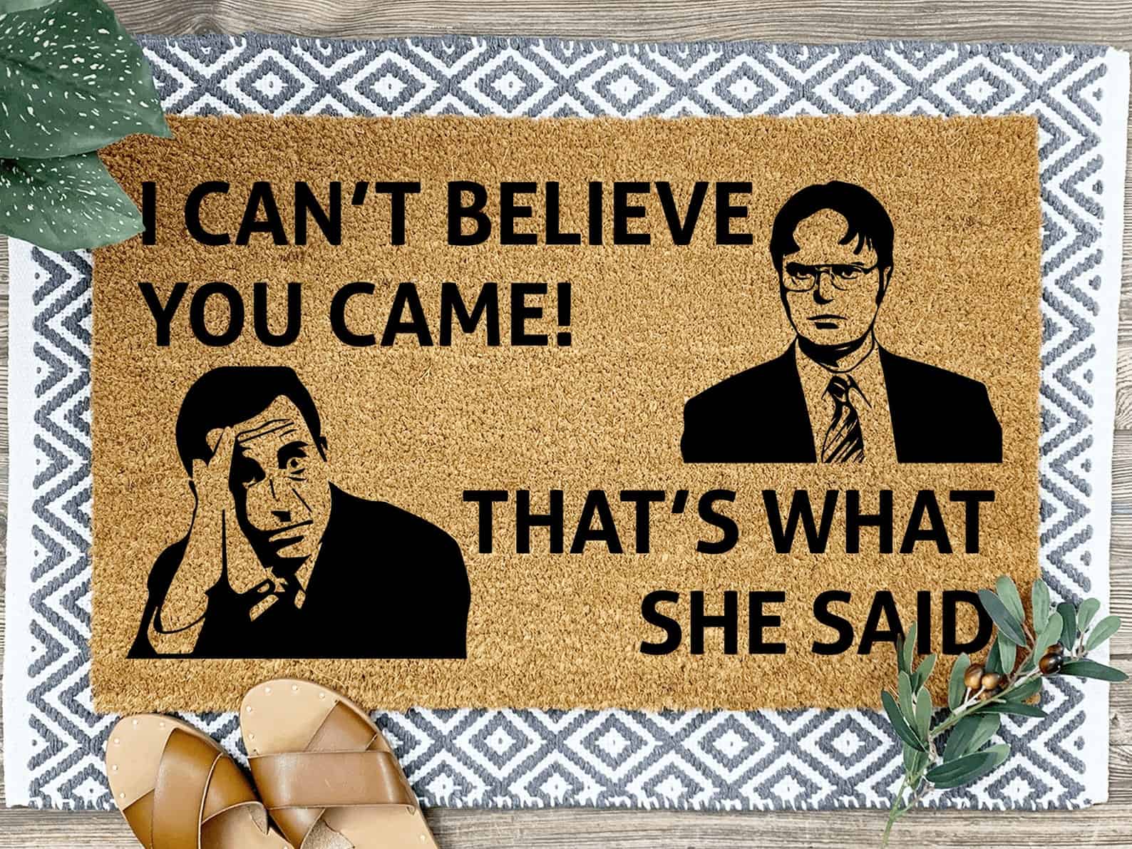 That's What She Said Doormat