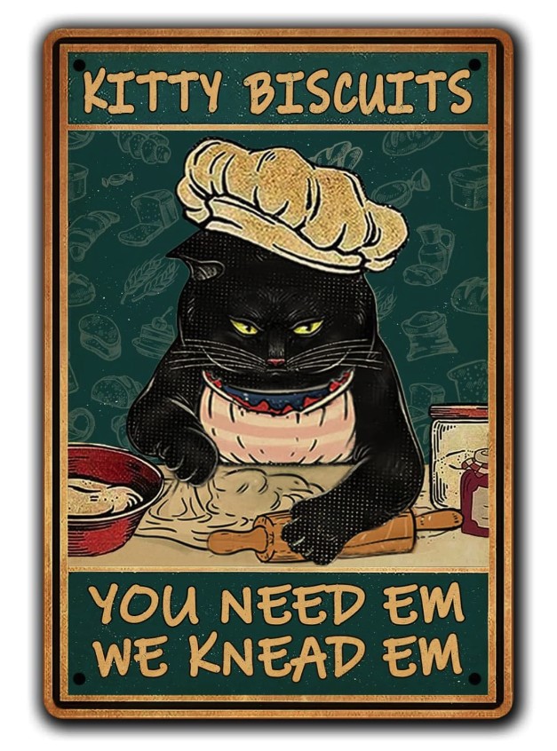 Kitty Biscuits Sign