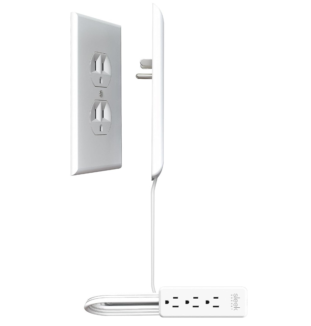 Outlet Concealer with Extension Cord